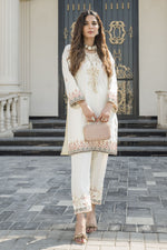 EID WHISPERS RAW SILK COLLECTON BY GUL WARUN EWS3