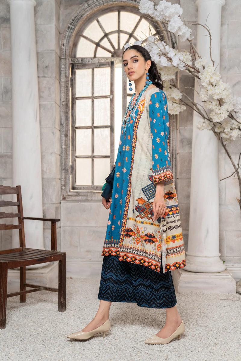 EMBROIDERED KHADDAR 2PCS, Winter Collection 21