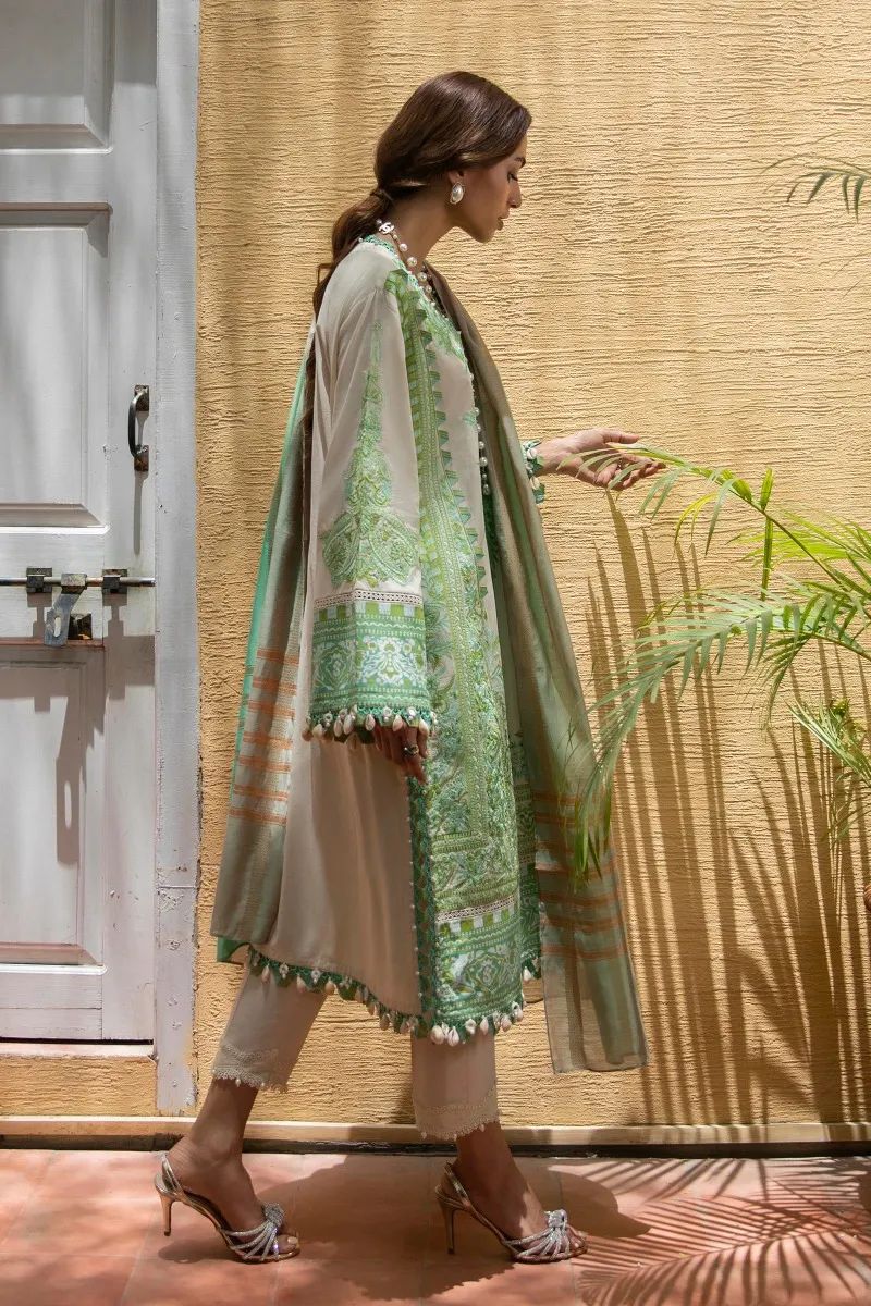 Sana Safinaz Muzlin Ready to Wear Embroidered Lawn Collection 10B