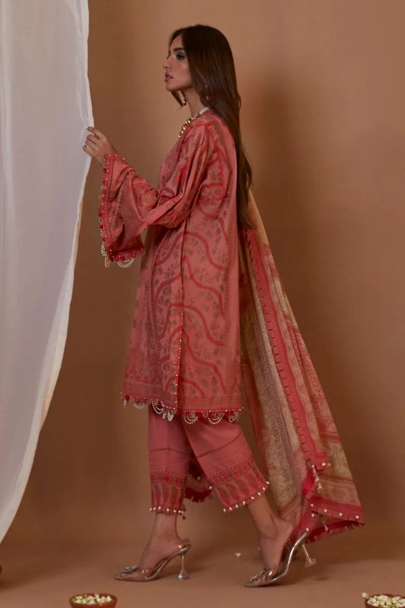 Sana Safinaz Muzlin Ready to Wear Embroidered Lawn Collection 13A