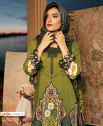 Winter Ready To Wear Digital Linen Dress By Noorma Kaamal 05