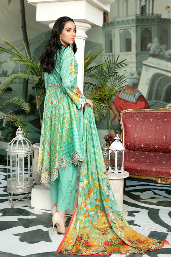 Ready to Wear 3 Pcs Mona Embroidered Lawn Collection 05