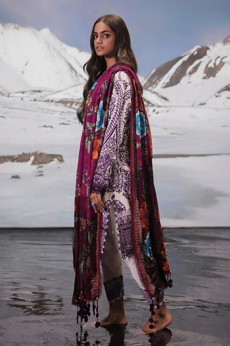 Sana Safinaz Mahay Winter 3 Pcs 04B