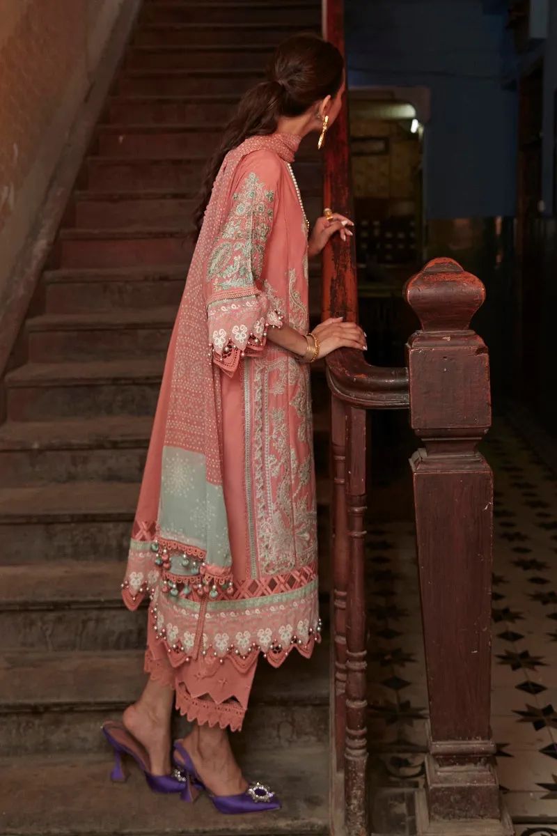 Sana Safinaz Muzlin Ready to Wear Embroidered Lawn Collection 08A