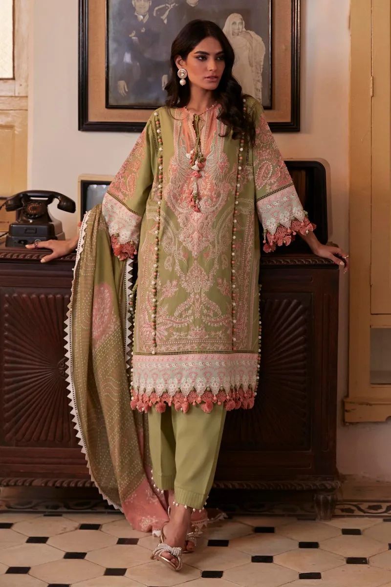 Sana Safinaz Muzlin Ready to Wear Embroidered Lawn Collection 08B