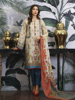 Ready to Wear Khaddar Collection by Cross Stitch 08