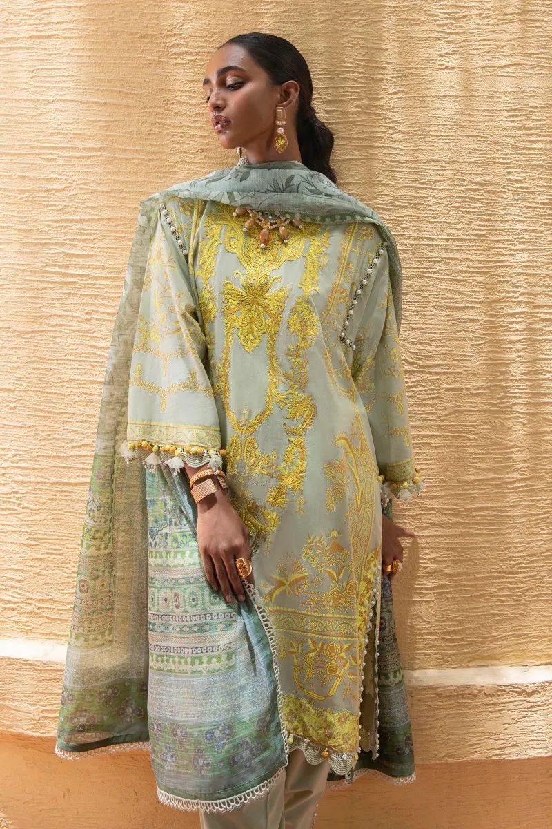 Sana Safinaz Muzlin Ready to Wear Embroidered Lawn Collection 09A