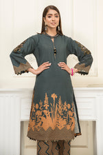 Ready To Wear 2 Pcs Winter Khaddar Dress By Aabpara 08