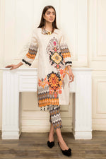 Ready To Wear 2 Pcs Winter Khaddar Dress By Aabpara 01