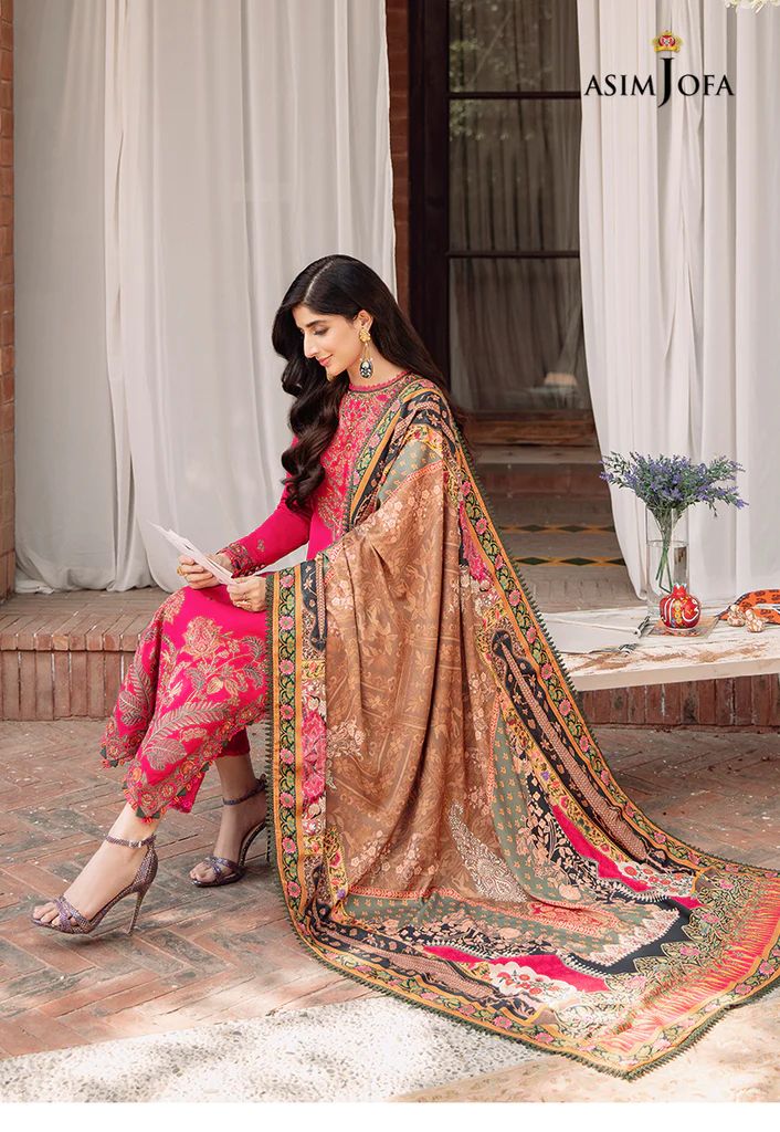 3PC READY TO WEAR MARINA DRESS BY ASIM JOFA 05