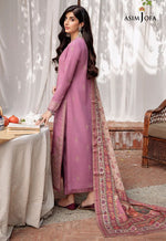 3PC READY TO WEAR LINEN DRESS BY ASIM JOFA 17