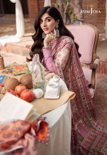 3PC READY TO WEAR LINEN DRESS BY ASIM JOFA 17