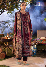 3PC READY TO WEAR LINEN DRESS BY ASIM JOFA 20