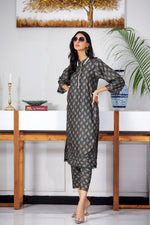 Ready to Wear 2 Pcs Linen Dress by Aabpara 08