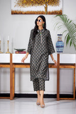 Ready to Wear 2 Pcs Linen Dress by Aabpara 08