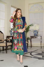 Luxury Formal Ready to Wear Embroidered Dress by Aleezay 02