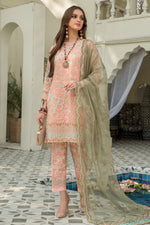 Ready to Wear Chiffon Embroidered Collection by Aleezay 07