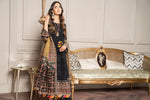 Luxury Formal Chiffon Embroidered Collection by Aleezay 07