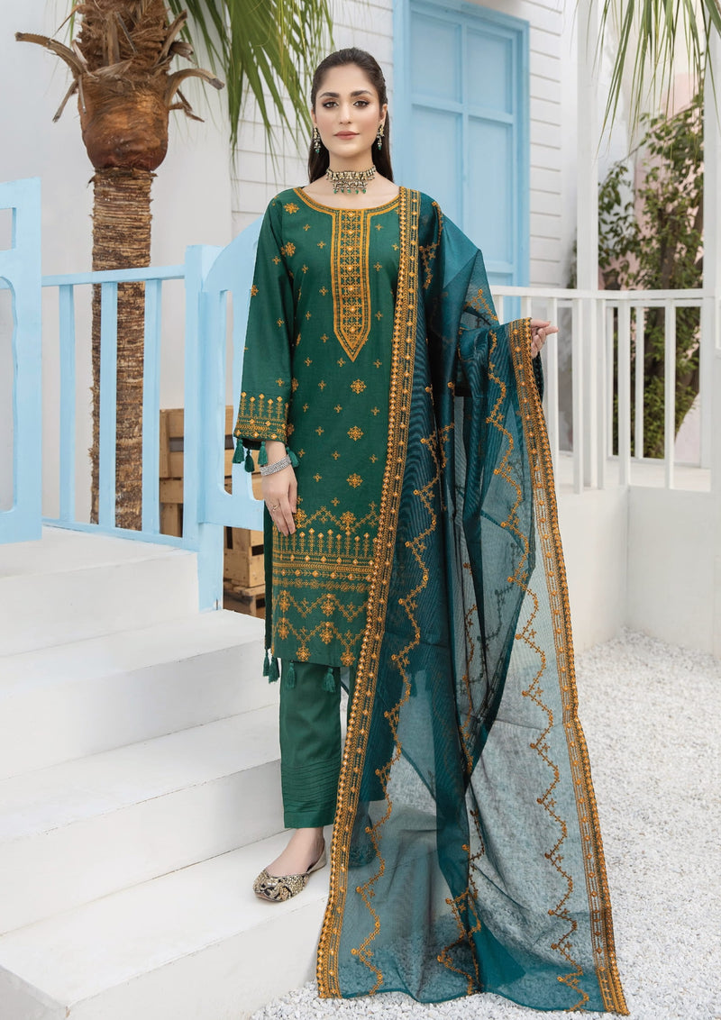 Eid Ready to Wear Embroidered Collection by Mona 03