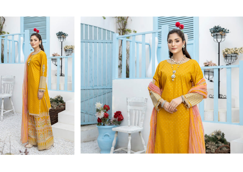 Eid Ready to Wear Embroidered Collection by Mona 10