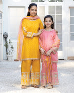 Kids Eid Ready To Wear 3 Pcs Embroidered Lawn Collection 10