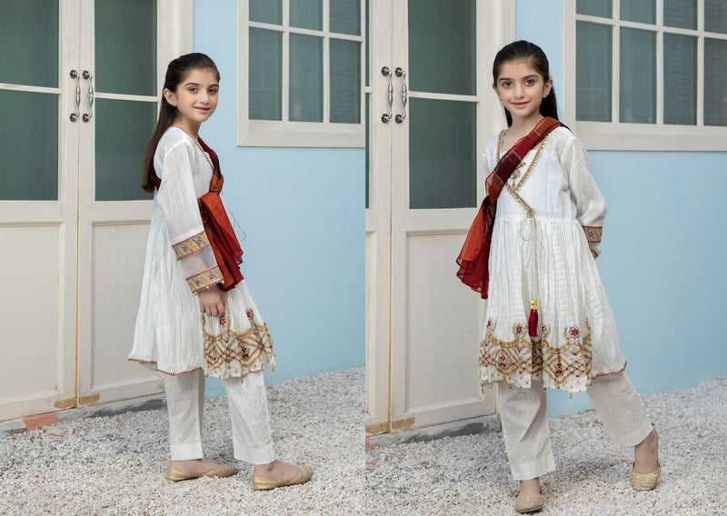 Kids Eid Ready to Wear Embroidered Collection by Mona 04