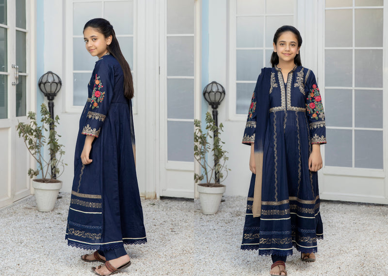 Kids Eid Ready to Wear Embroidered Collection by Mona 08