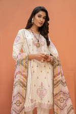 Ready to Wear Embroidered Lawn Collection by Arwah 04