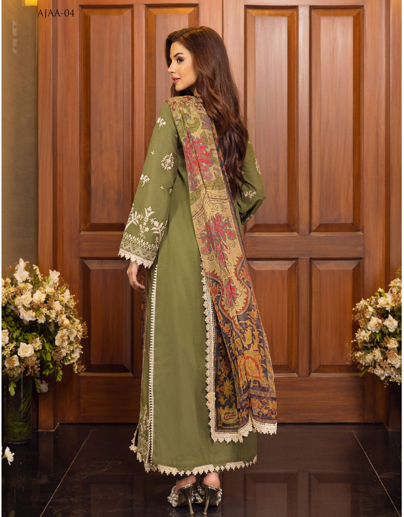 Asim Jofa Luxury Lawn Embroidered Collection 04