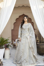 Mona Organza Handwork LEHNGA 03