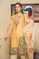 Embroidered Ready to Wear 3 Pcs Lawn Dress by Aabpara 05