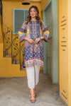 Ready to Wear 2 Pcs Lawn Embroidered Collection by Zaiwa 15