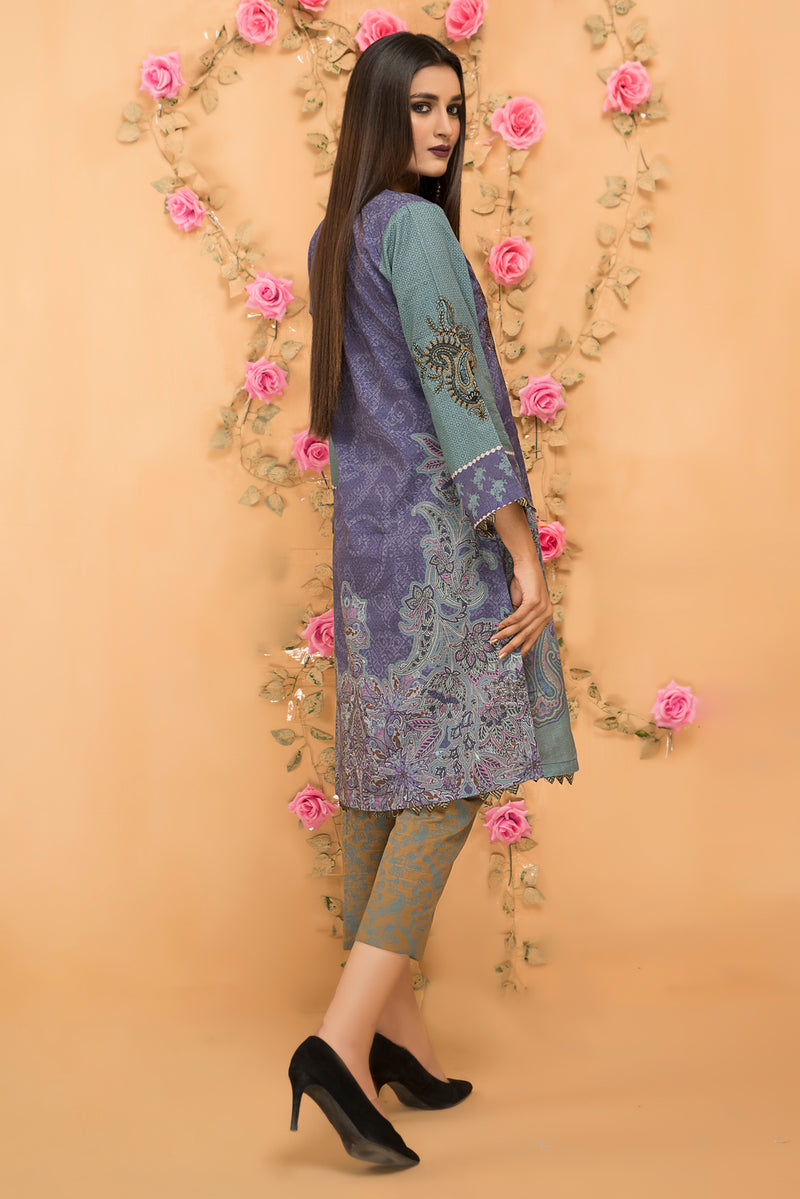 Winter Ready To Wear Khaddar Embroidered Dress By Dress Code 04