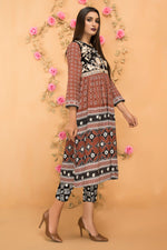 Winter Ready To Wear Khaddar Embroidered Dress By Dress Code 08