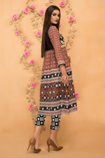 Winter Ready To Wear Khaddar Embroidered Dress By Dress Code 08