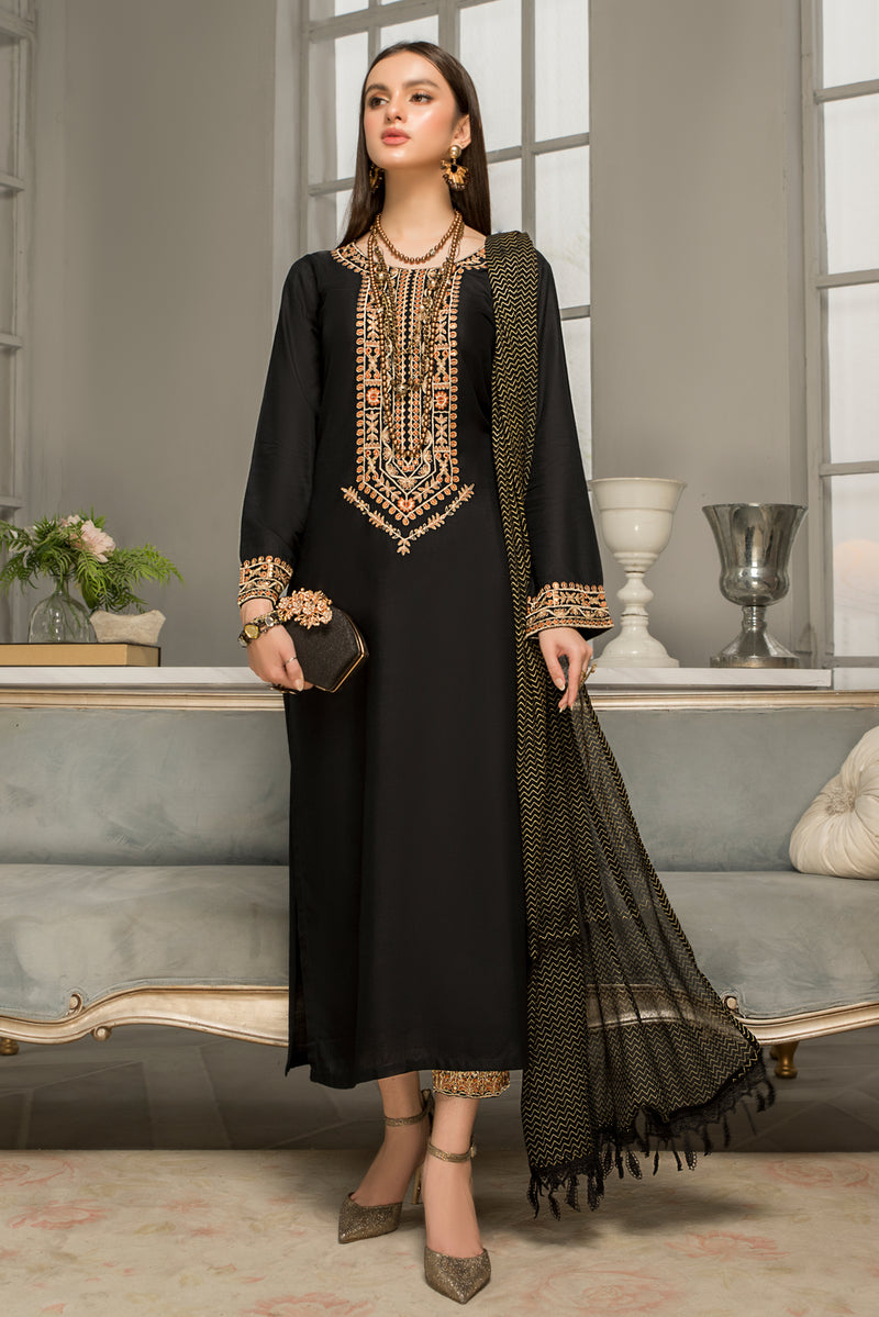 Gulwarun Linen Ready to Wear Embroidered Collection 09