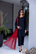 Winter Ready to Wear 3 Pcs Embroidered Dopatta Dress by Gulwarun 07