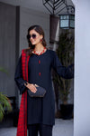 Winter Ready to Wear 3 Pcs Embroidered Dopatta Dress by Gulwarun 07