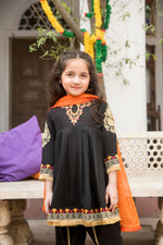 Kids Gulwarun Ready to Wear Eid Dress 03