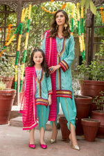 Kids Gulwarun Ready to Wear Eid Dress 02