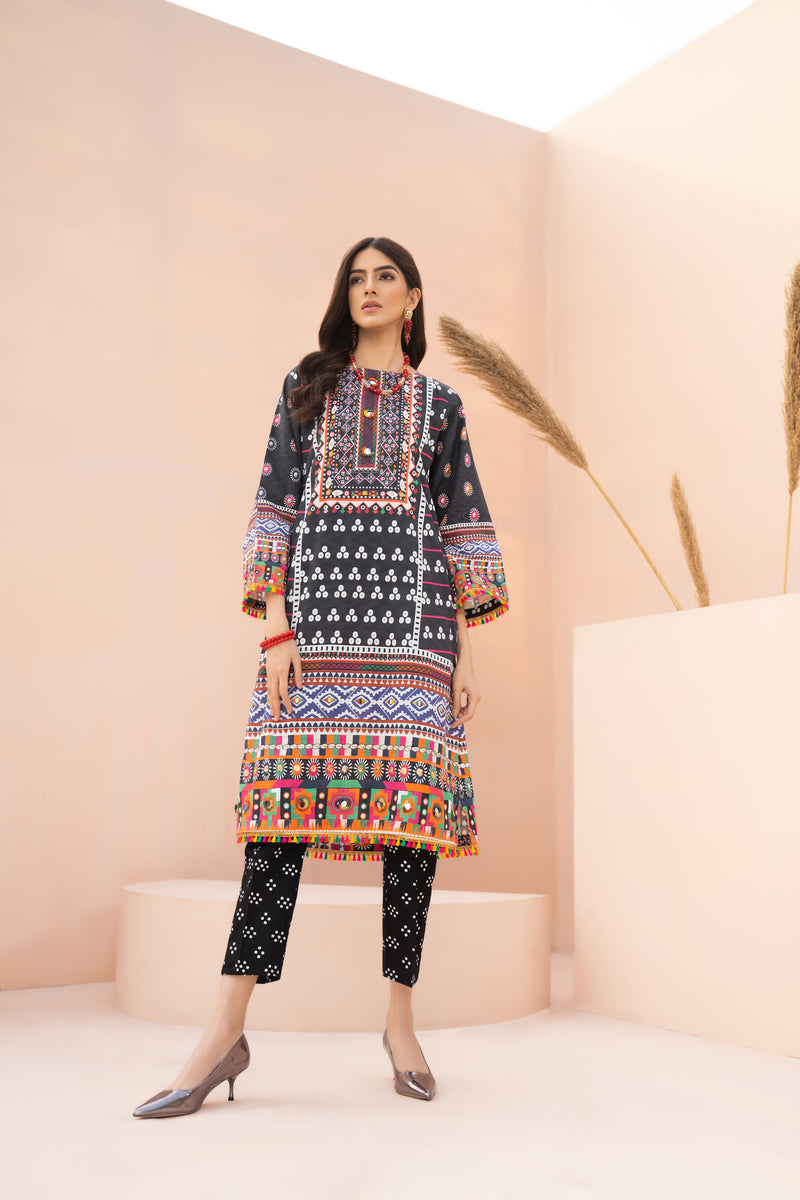 Winter 2 Pcs Ready To Wear Khaddar Dress By Hemline 04