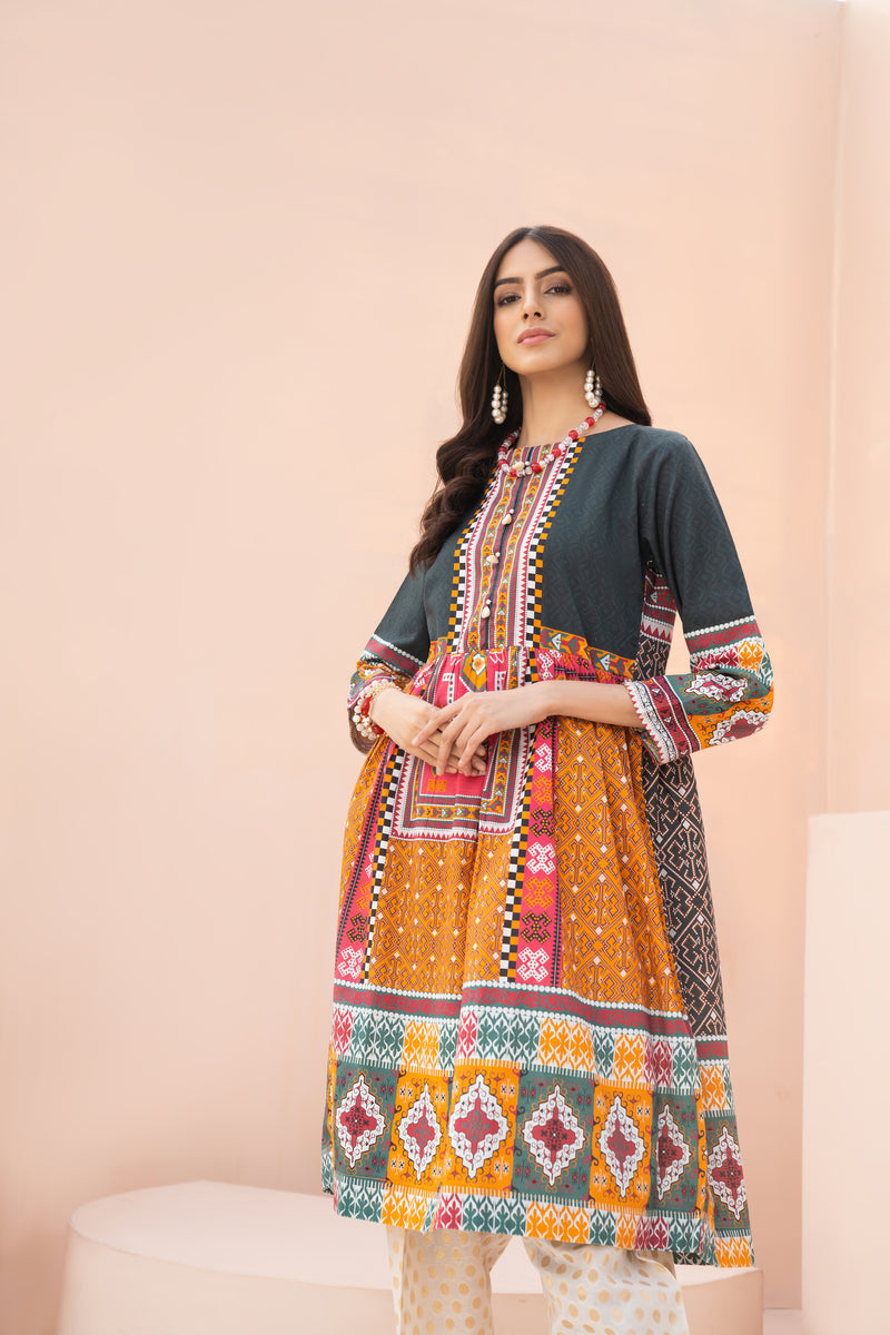 Winter 2 Pcs Ready To Wear Khaddar Dress By Hemline 06