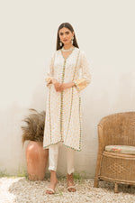 Winter 2 Pcs Linen Embroidered Dress by Hemline 02