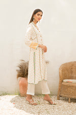 Winter 2 Pcs Linen Embroidered Dress by Hemline 02