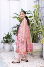 Kids Sofia 3Pcs Festive Embroidered Lawn