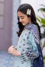 Kids Sofia 3Pcs Festive Embroidered Lawn 05