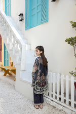 Kids Ready To Wear 3 Pcs Embroidered Lawn Collection by Mona  03