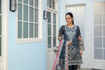 Ready To Wear 3 Pcs Embroidered Lawn Collection by Mona 03