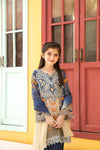 Kids Ready To Wear 3 Pcs Embroidered Lawn Collection by Mona 05