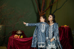 Kids Winter Ready to Wear Shawl Collection by Mona 01